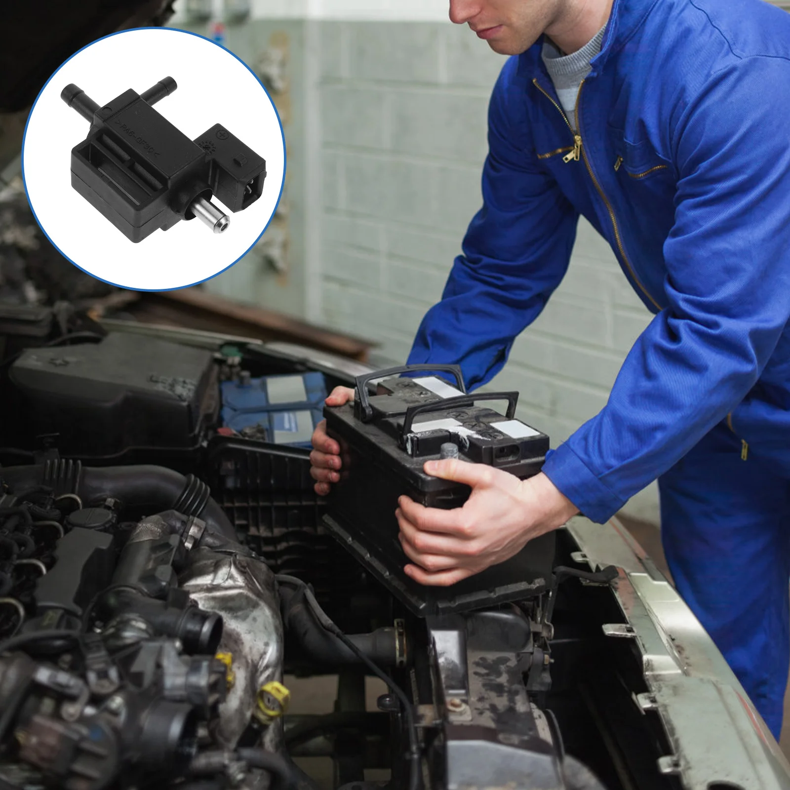 

Turbocharger Bypass Valve Compatible Vacuum Solenoid Valve Durable Construction Enhance Engine Power