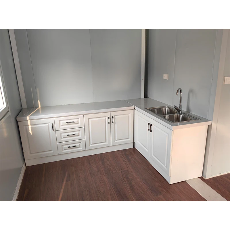Customized Flat Pack Container House Light Steel Structure Prefabricated Home For Camping Site