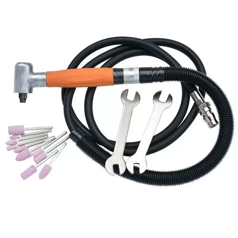 Taiwan 90-Degree Angle Air Grinding Pen, Air Grinder, Pneumatic Engraving Machine, Multi-Head Air Grinding Tool