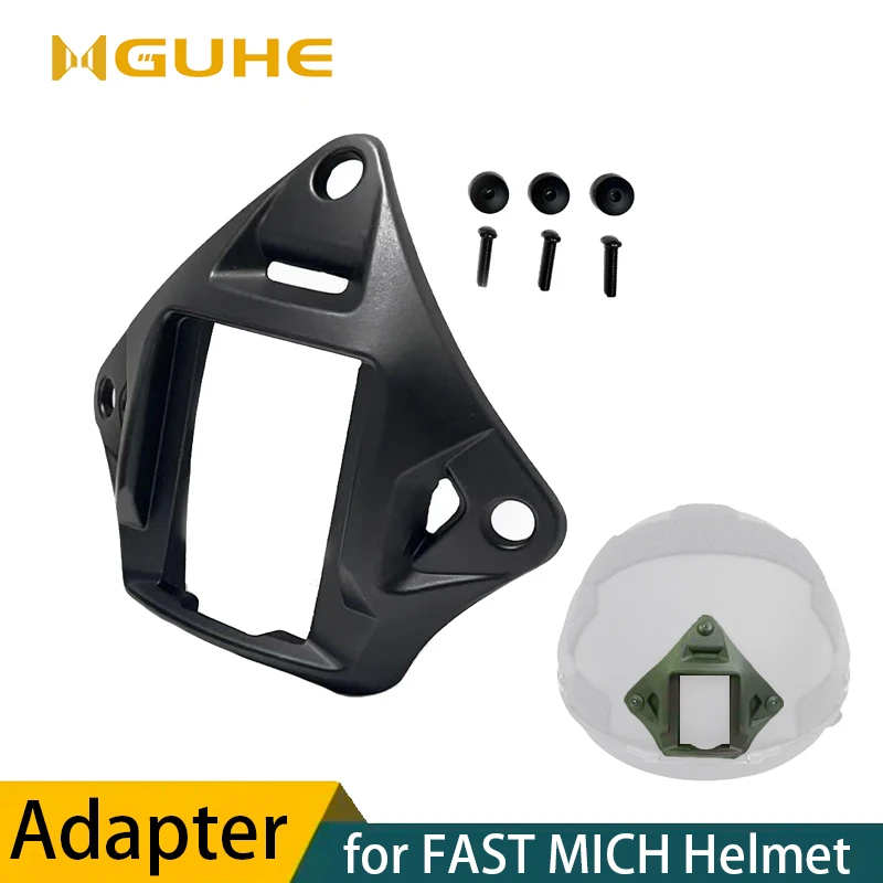 CS Helmet NVG Mount Night Vision Adapter, Aluminum Alloy NVG Helmet Bracket Accessories, Sports Camera Holder Mounting