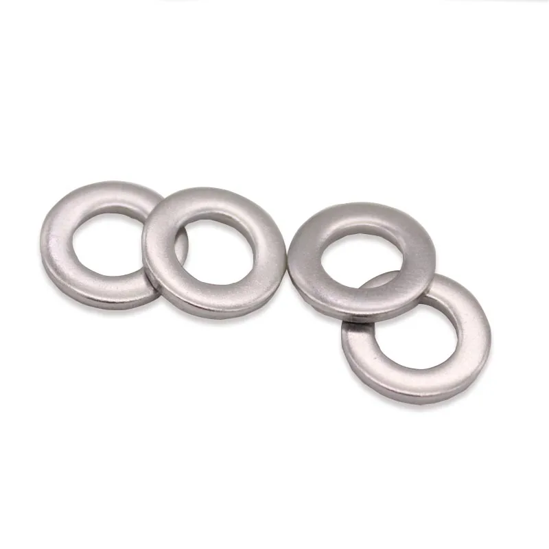 2/5/10/25/50X M2.5 M3 M3.5 M4 M5 M6 M8 M10 M12 M16 A2 304 Stainless Steel Large Size Oversize Big Wider Flat Washer Plain Gasket