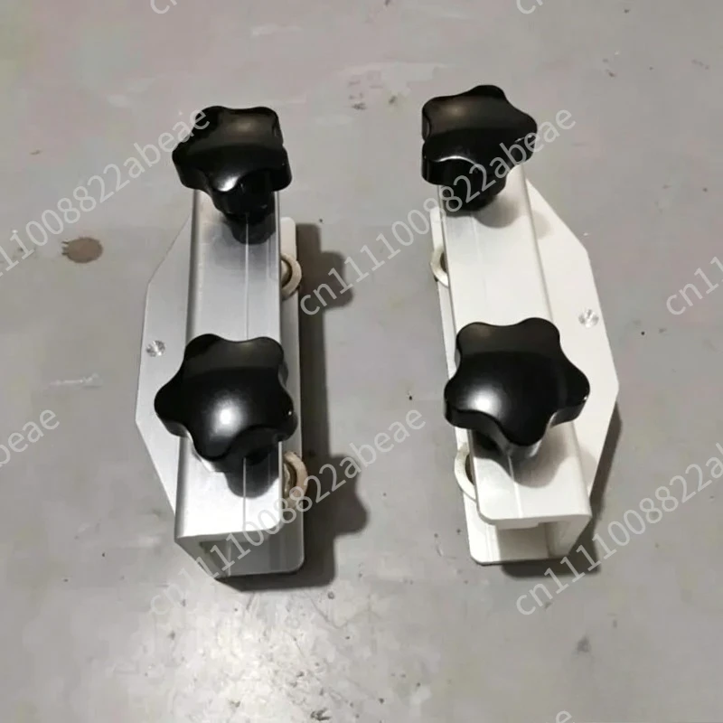 Dual-Purpose Screen Clamps Flat  Curved for Screen Printer Crossbeam Arm Accessories Compatible with All Screen Printer Stations