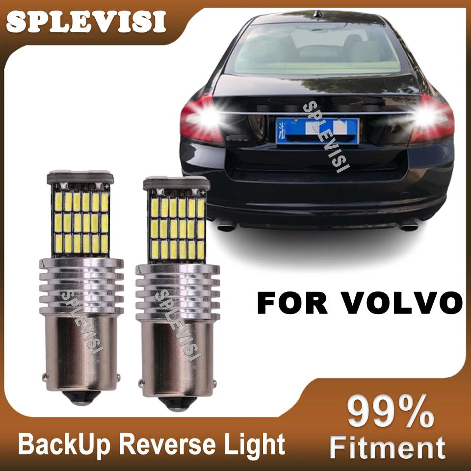 

2pcs LED Reverse Light Blub BA15S 1156 Canbus Backup Lamp For Volvo C30 C70 S40 S60 S70 S80 V40 V50 V60 V70 XC60 XC70 XC90