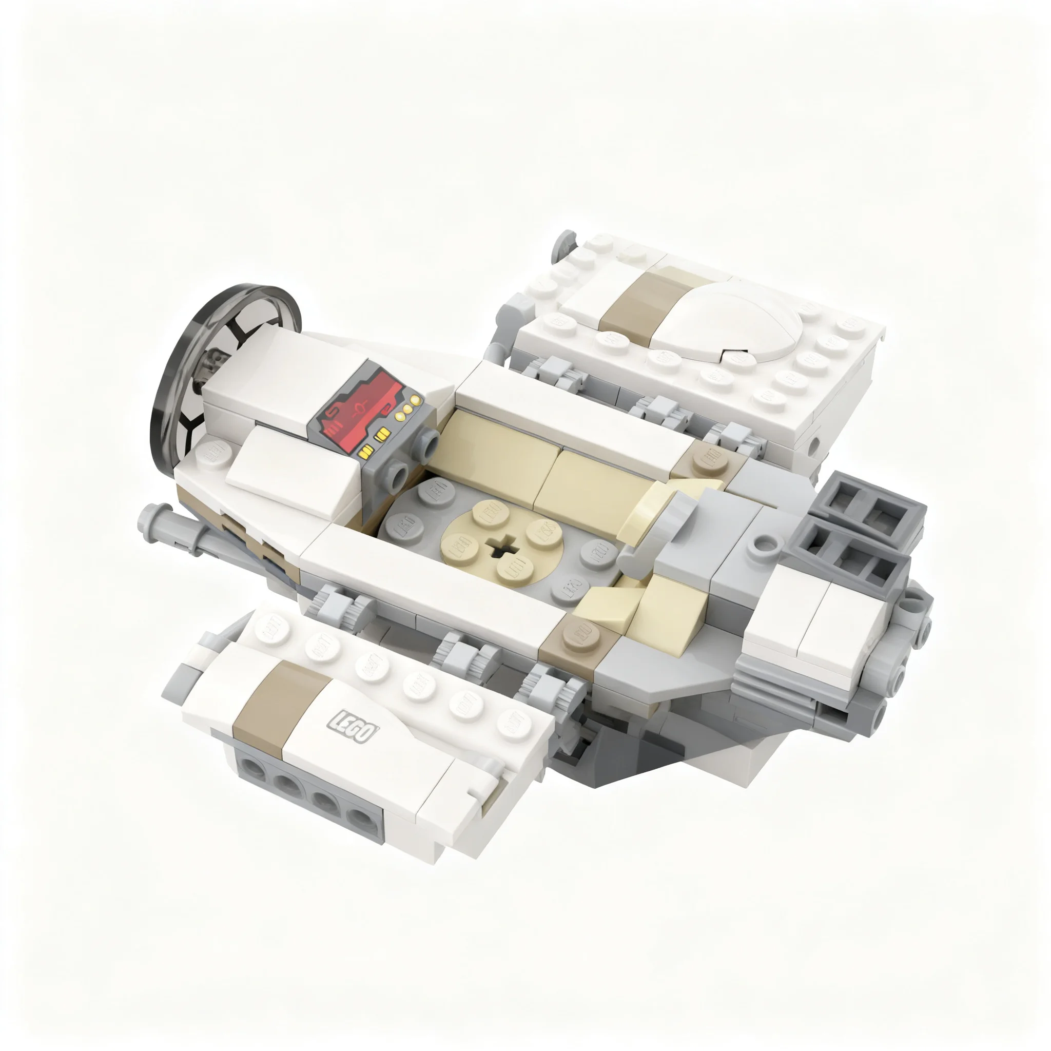 275pcs MOC Eta-11 Reclaimer Interceptor Star Battle Model Building Blocks Christmas Gifts Toys Architecture Education Display