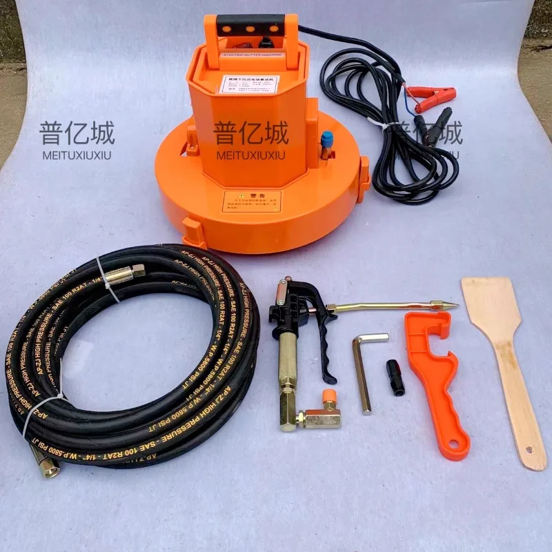 Electric butter gun excavator specialized butter machine 24V fully automatic sinking 220V butter dispenser
