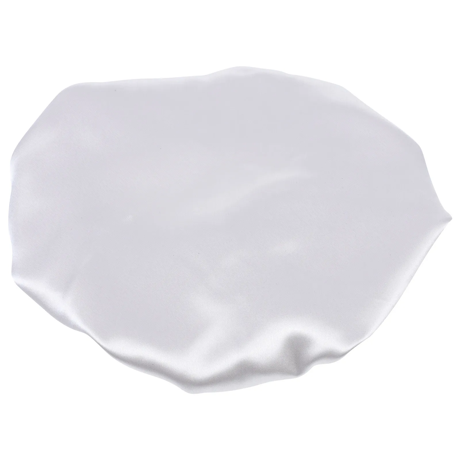 

Детская шапочка для душа из сатина, водонепроницаемая, для купания, ухода за волосами, повязка на голову для сна, нескользящая эластичная шапочка для сна