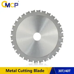 CMCP Cắt Kim Loại Lưỡi Dao 136/165Mm 30T/40T Cá Chép Trông Trăng Tròn Lưỡi Cưa Sắt Thép Không Gỉ đĩa Cắt Kim Loại Lưỡi Dao Lưỡi Dao