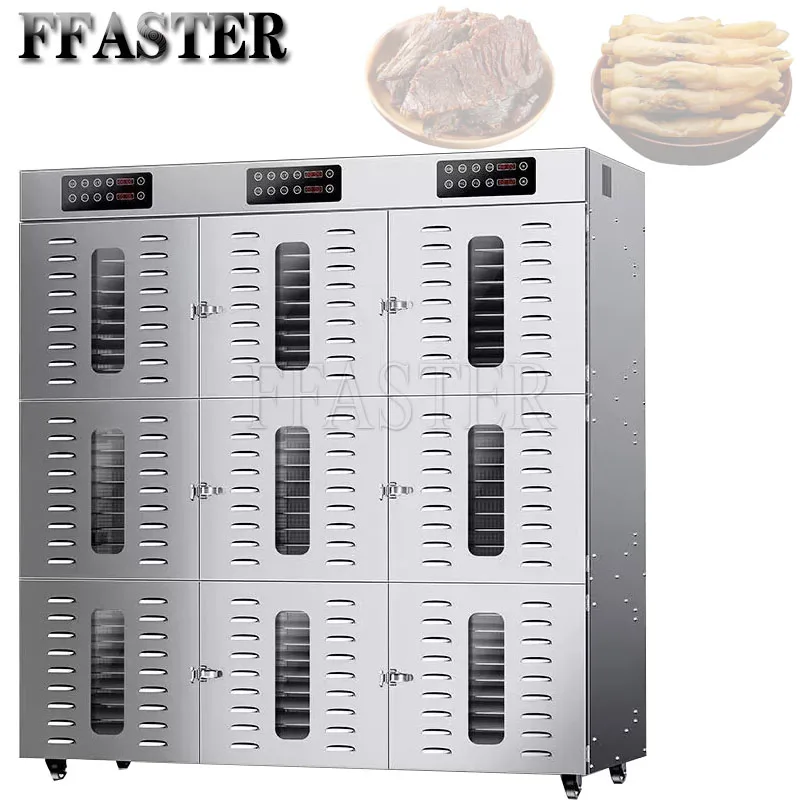 

220V 60/90 Layers Fruit Dryer Food Household Small Bean Dissolving Pet Food Dehydration Drying Machine