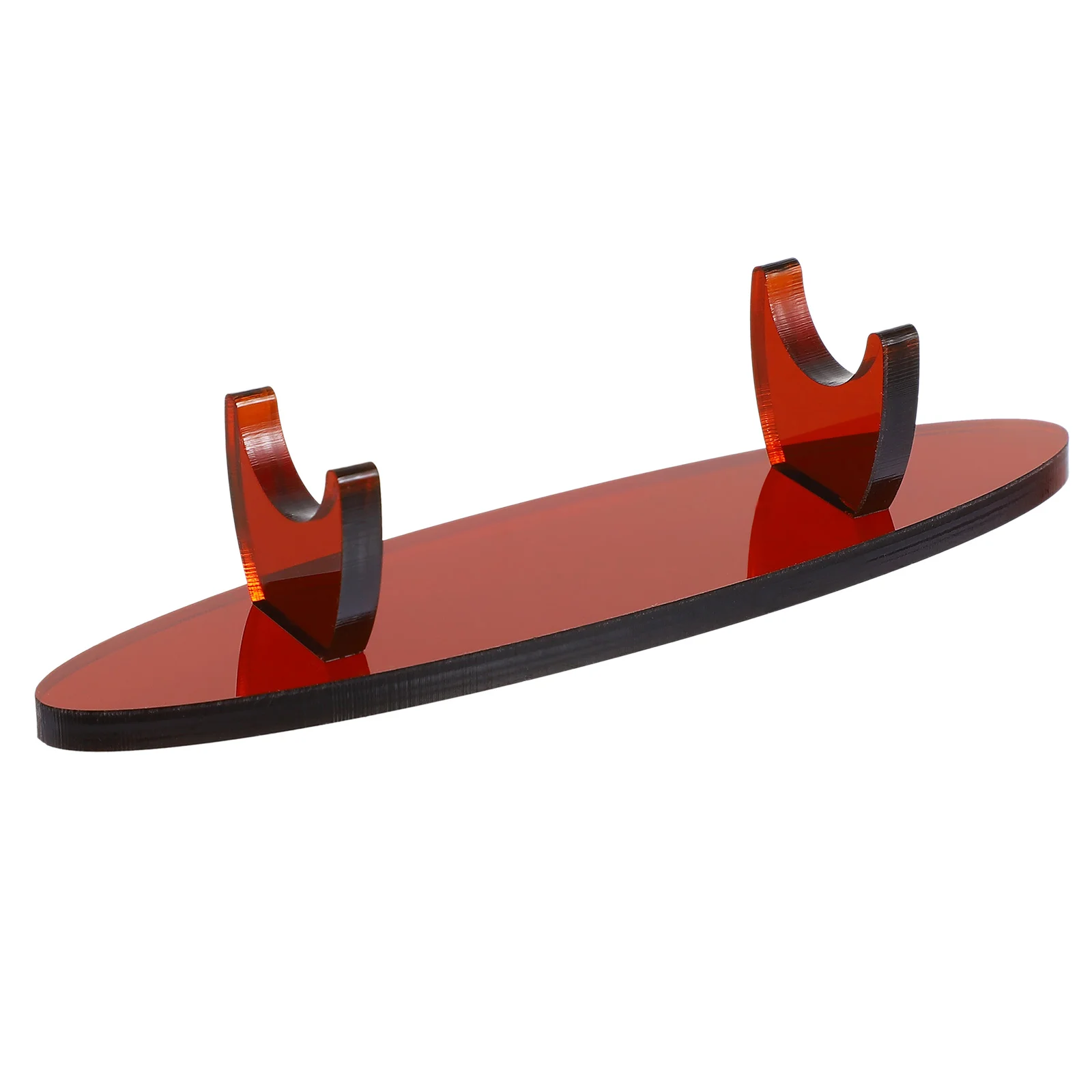 Pen Holder Display Stand Desktop Organizer Shelf Acrylic Storage Makeup Brush Wand Shelves Show