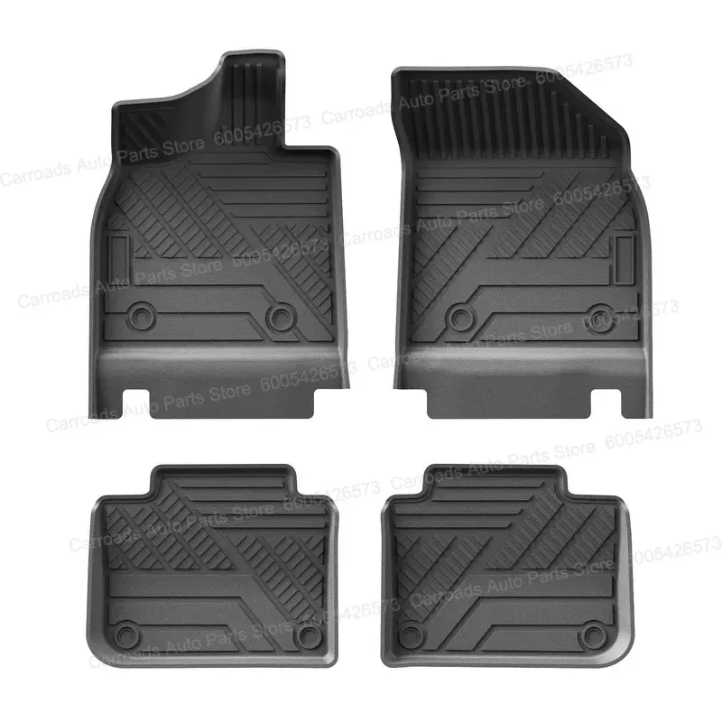 3D High-Edge TPE Car Mats for 2024 Lotus Emeya (LHD) – Eco-Friendly, Odorless, Waterproof, Stain-Resistant, Long-Lasting