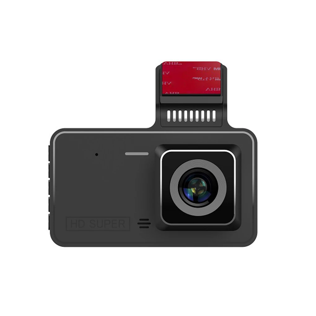 ユニバーサルカーパーキングカメラ,1080p,4インチ,1ピース,ダッシュカム,ループ録画,暗視,ビデオレコーダー