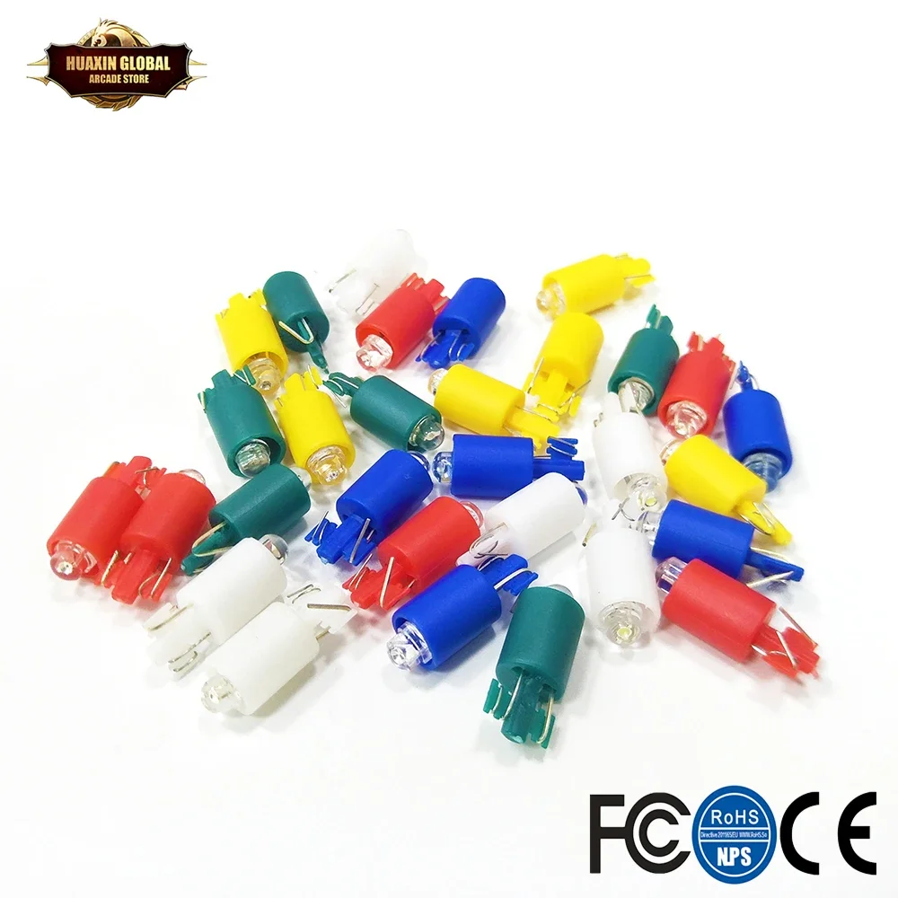 20pcs DC12V 5V Illuminated LED Bulb Arcade Button Led Light white/red/yellow/green/blue/ Colorful flashing Available