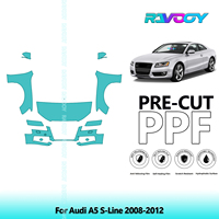 Car Front Kit Clear Bra Precut PPF Paint Protection Film For Audi A5 S-Line 2008-2012