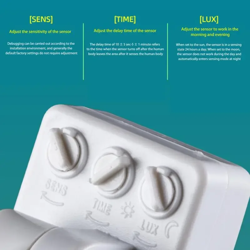 1Pc Adjustable Delay Infrared Human Body Sensing Switch Home Corridor Automatic Controller Small Intelligent Sensing Module