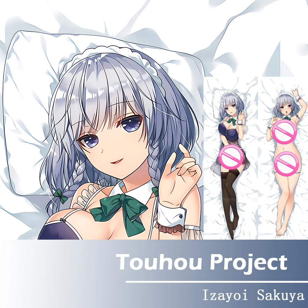 

Touhou Project Izayoi Sakuya Full Body Pillowcase Japanese Dakimakura Cover Decoration Pillow Case