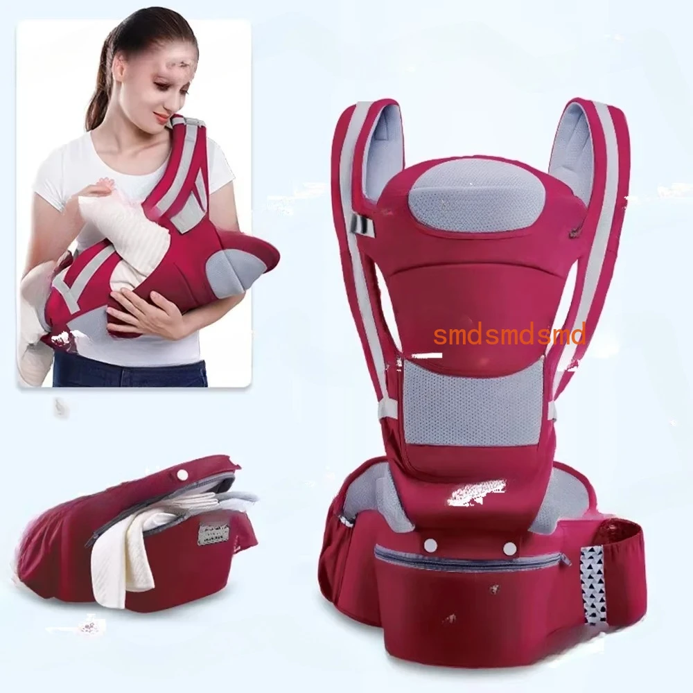 Mochila ergonômica para bebê recém-nascido Kangaroo envoltório para viagem