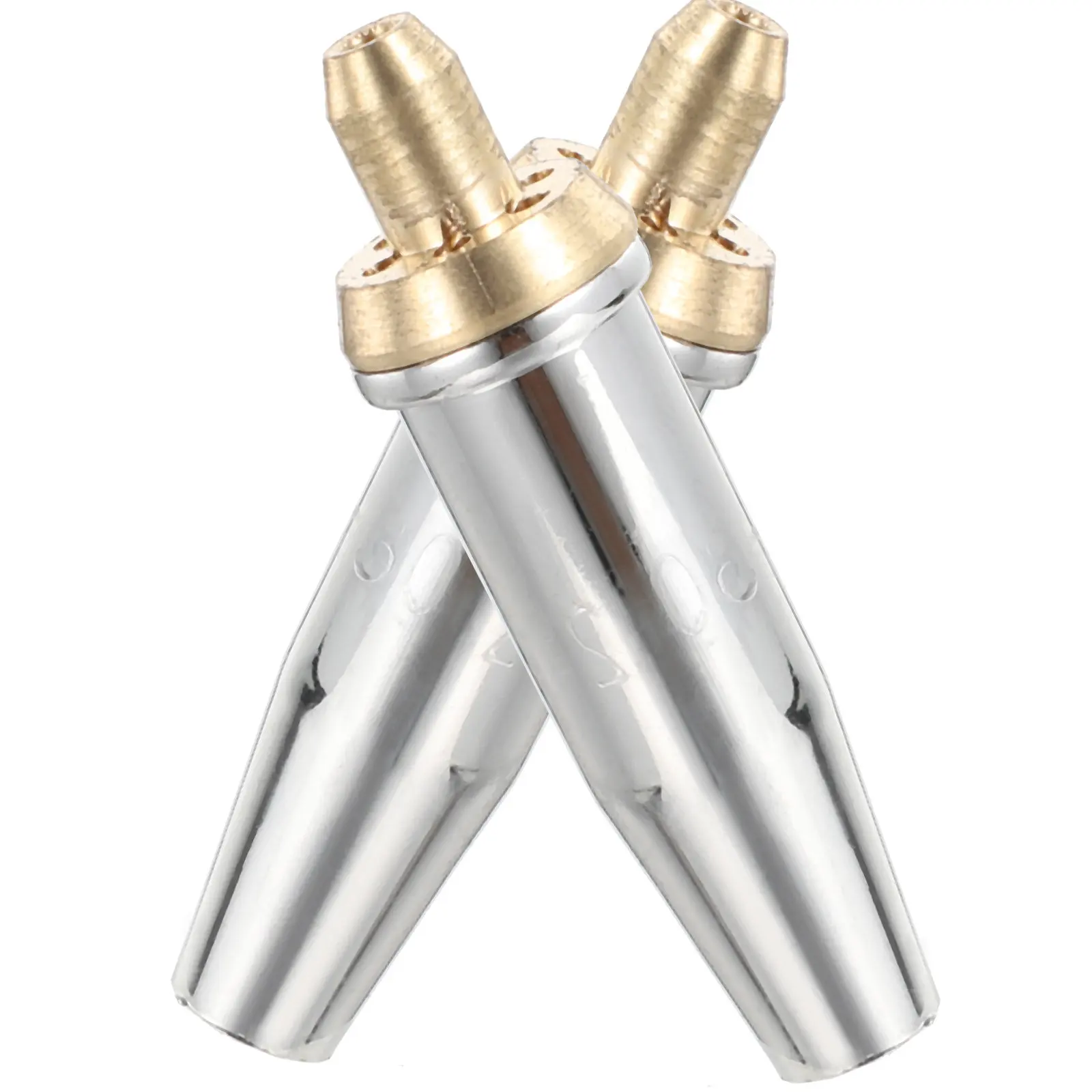 2Pcs Heavy Duty Copper Cutting Torch Tip Propane Natural Gas Replacement Torch Accessory High Durability Precision