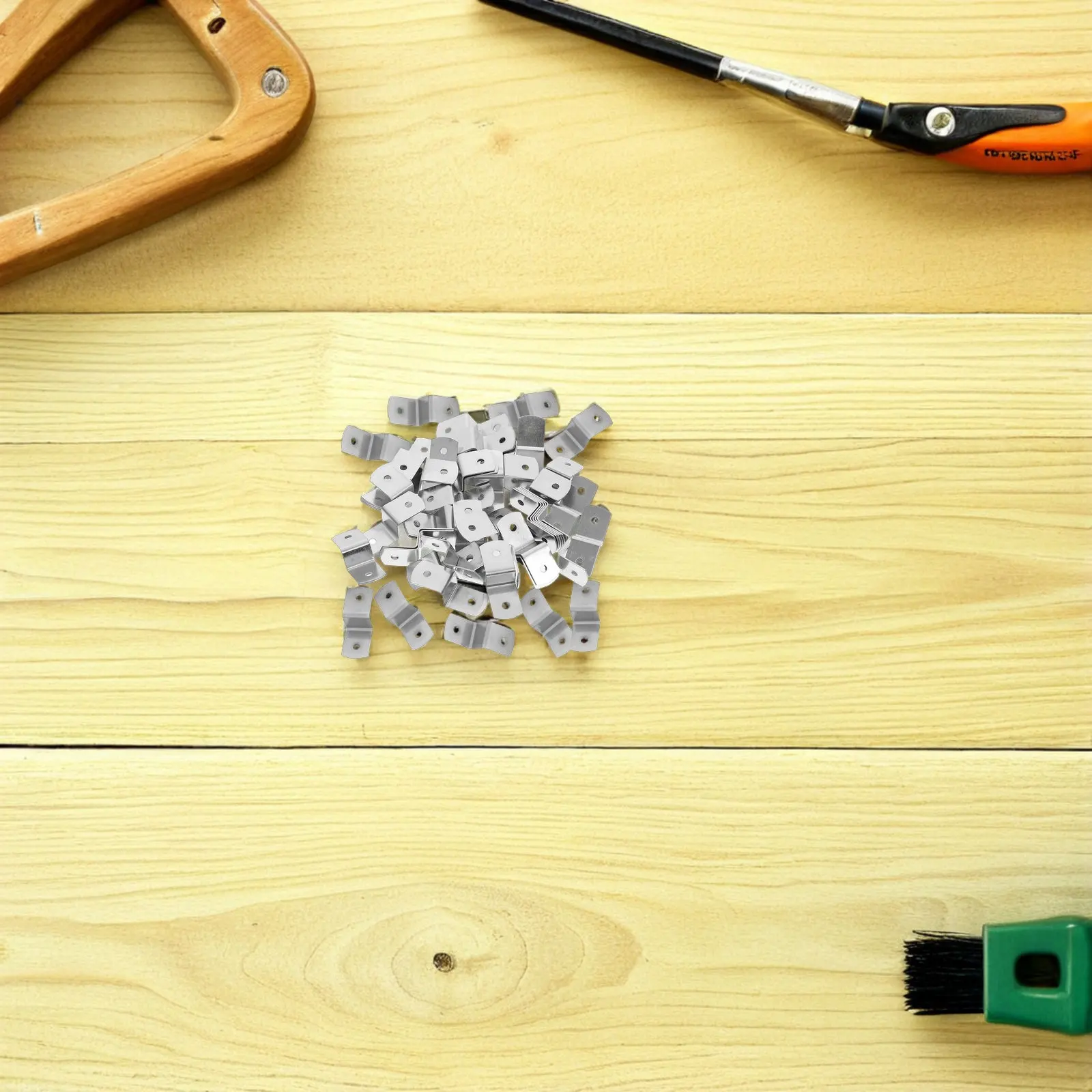 Heavy-Duty Picture Hanging Clips for Wall Frames – 50 pcs Photo Clip Hardware for Halloween, Christmas & New Year Decor