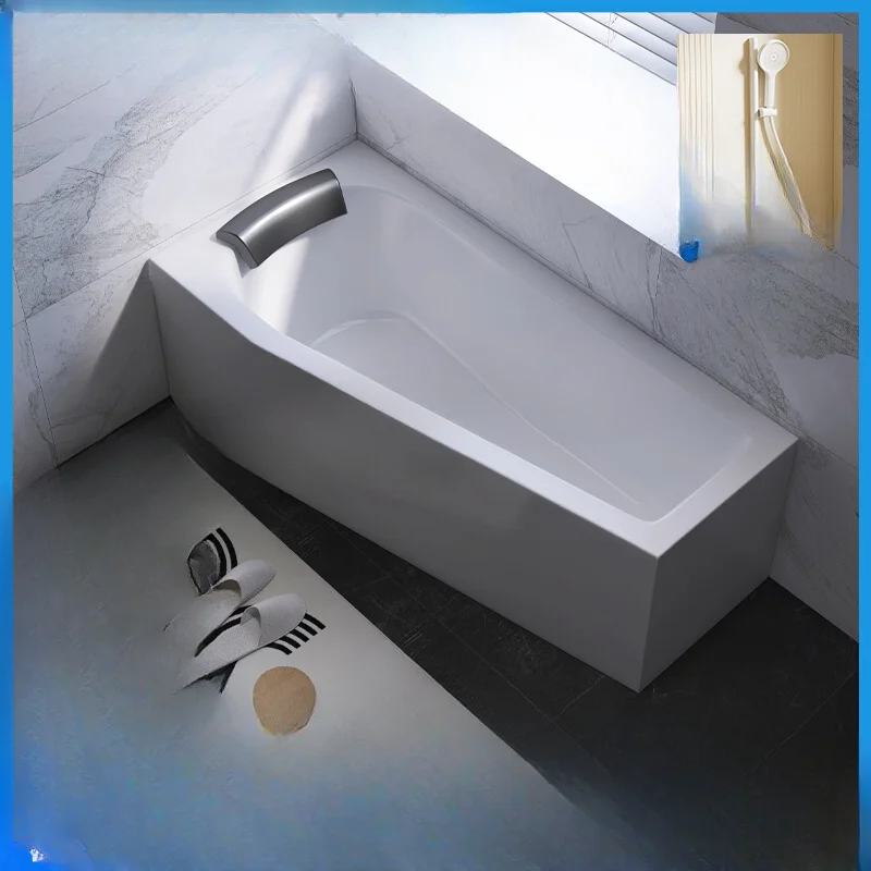 Mengfu multi-bathtub household integrated independent special-shaped thermal insulation acrylic surfing massage tub small apartm