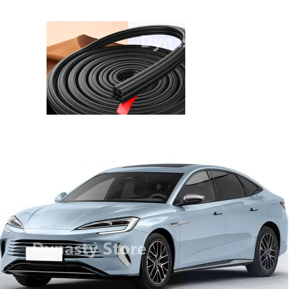 The Door Sealing Strip Is Suitable For BYD SEAL 2023 2024 Car Sound Insulation Whole Car Dustproof Decoration Accessories