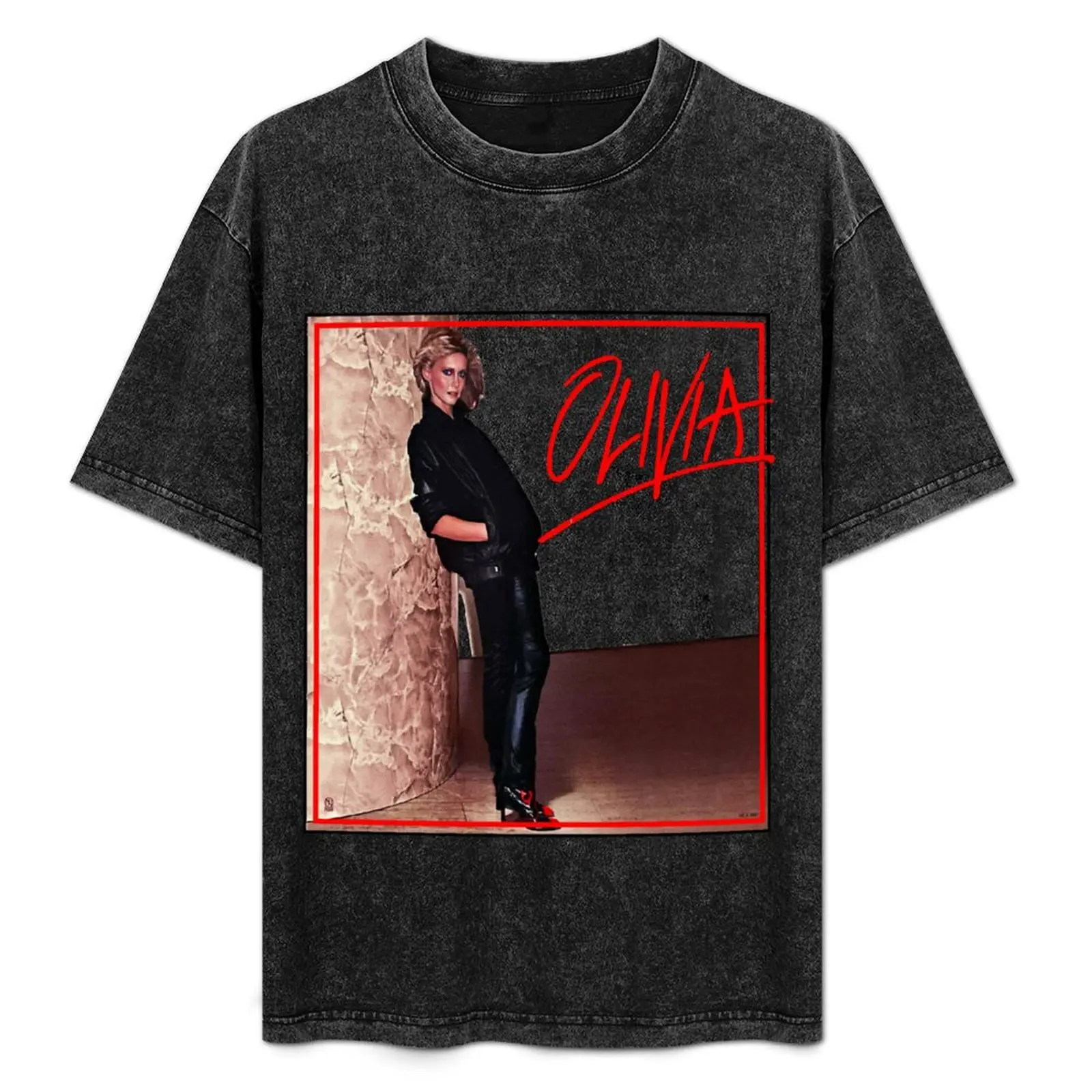 Love Funny Man Olivia Newton Actress Businessman John Dancer Day Gift for T-Shirt Soft Lightweight Cotton T-Shirt