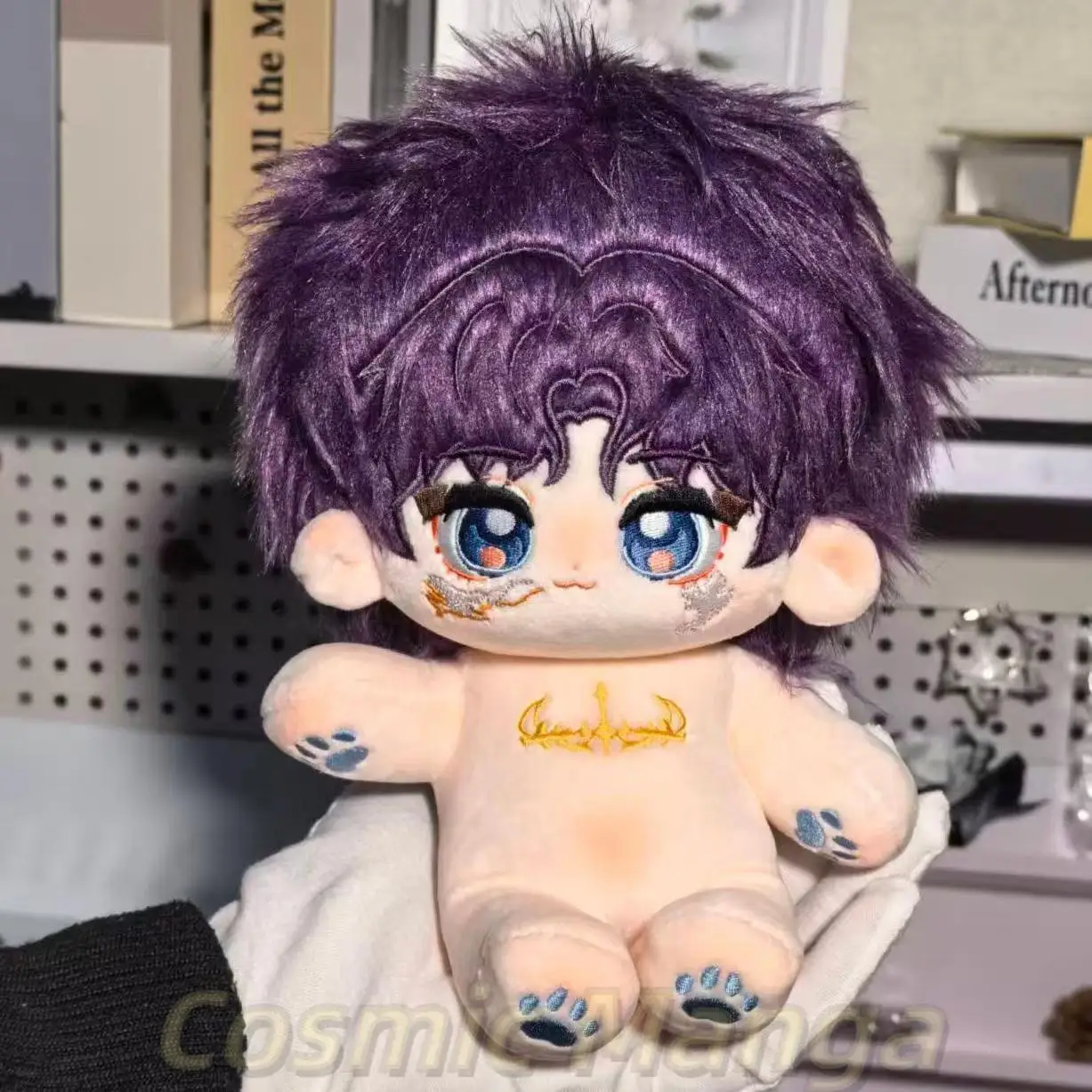 

Love , Universe ,Throne of Poetry Series Love and Deepspace Rafayel 20CM Original Cartoon Figure Idol Skeleton Dress Up Gift