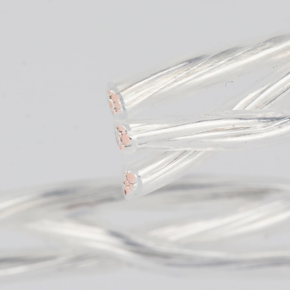 

3Ag 3coer Twist OCC silver plated Copper RCA cable audio video extend line balance line hifi interconnect cable
