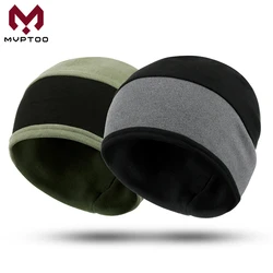 Winter Fleece Beanies Hat Men Women Warmer Caps Outdoor Skiing Cold Weather Stretch Skullies Windproof Snowboard Soft Headwear