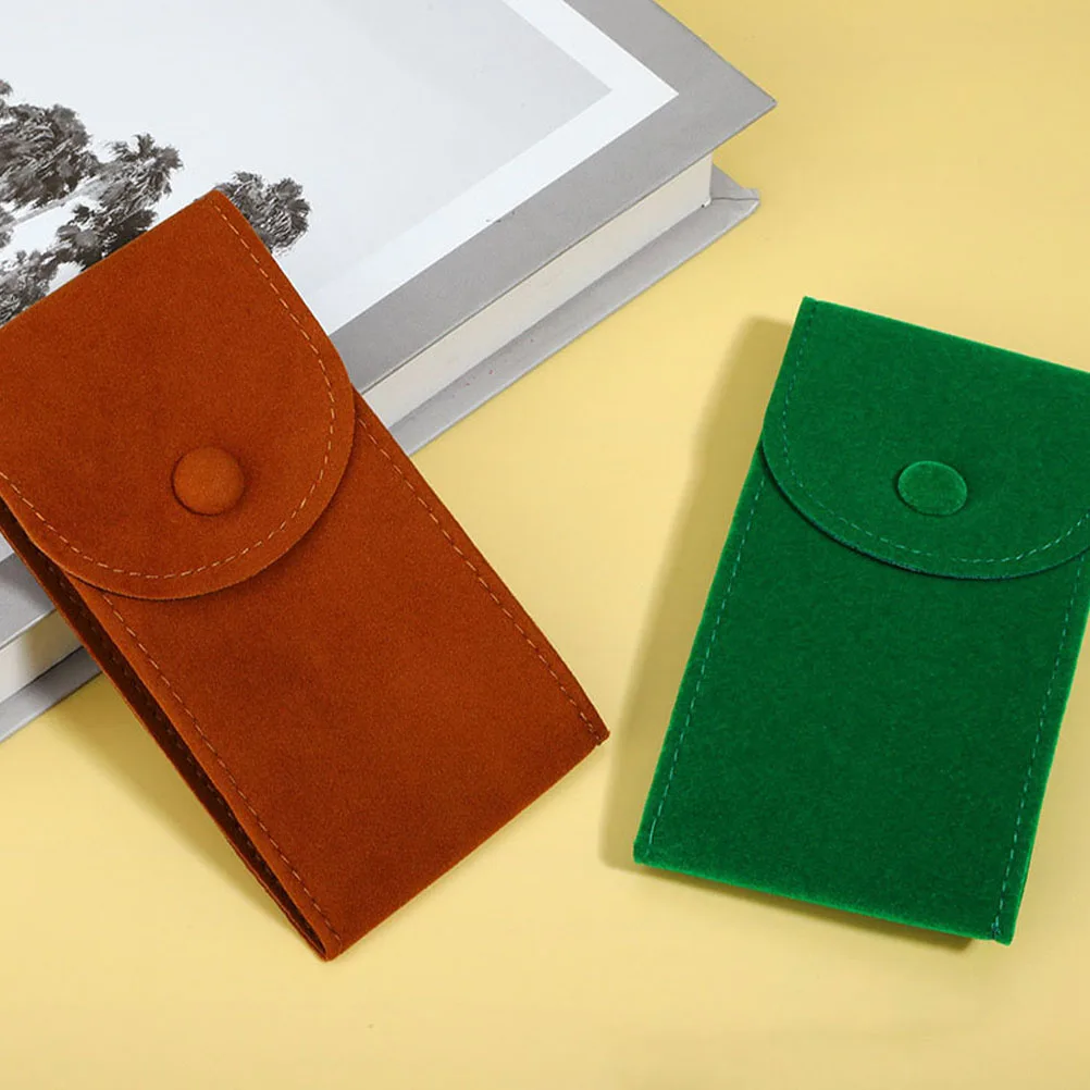 

2Pcs Watch Envelope Bags Portable Travel ganizer Jewelry Containers Versatile Storage Pouches For Watches Accessories Dust