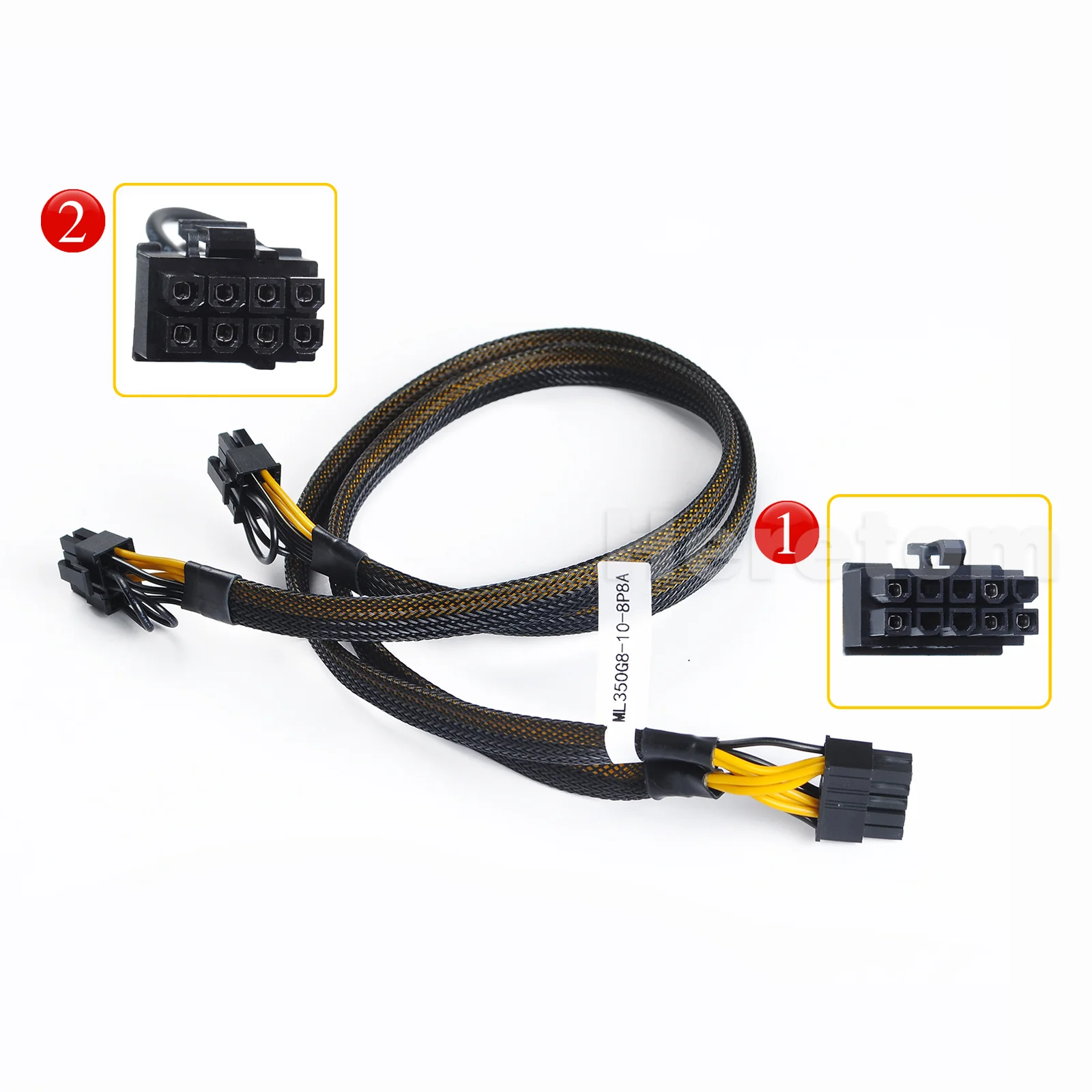 

NEW 10pin to 8+8pin GPU Power Adapter Cable for HP ML350 G8 GEN8 60CM