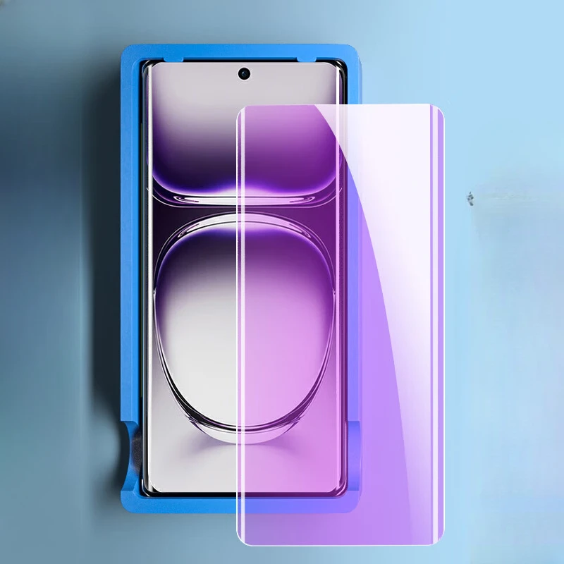 UV Tempered Glass for Oppo Reno12 Pro HD Anti Blue Frosted Spy Screen Protector for OPPO Reno 12 RENO12Pro Protective Film