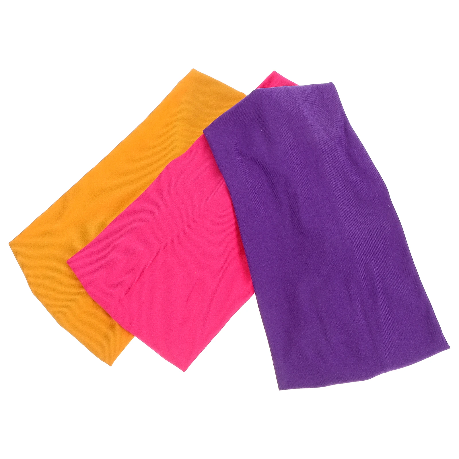 

3 Pcs Sports Headband Women's Fashion Headbands for Girls Running Knotted Hair Tie Elastic