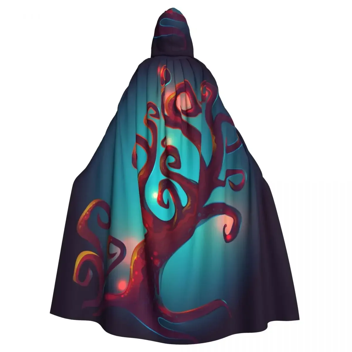 

Fashion Night Wear Suitable For Both Men And Women Long Cape Cloak Magic Twig Hooded Cloak Coat Hoodies Elf Purim