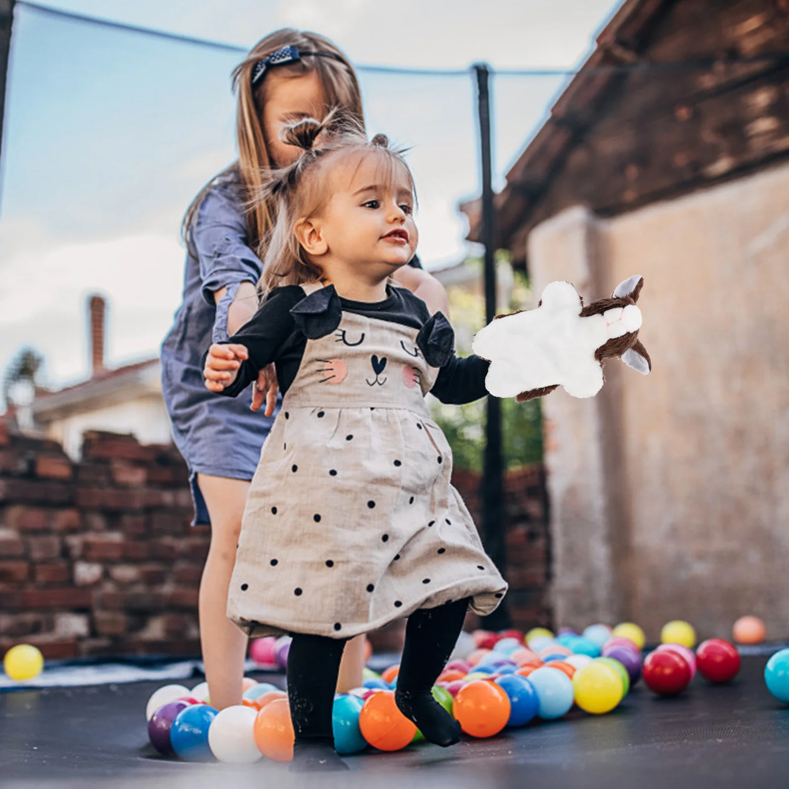 Juguete de peluche, marioneta de conejo rellena a mano, guantes para contar historias para bebés, juguetes para niños pequeños