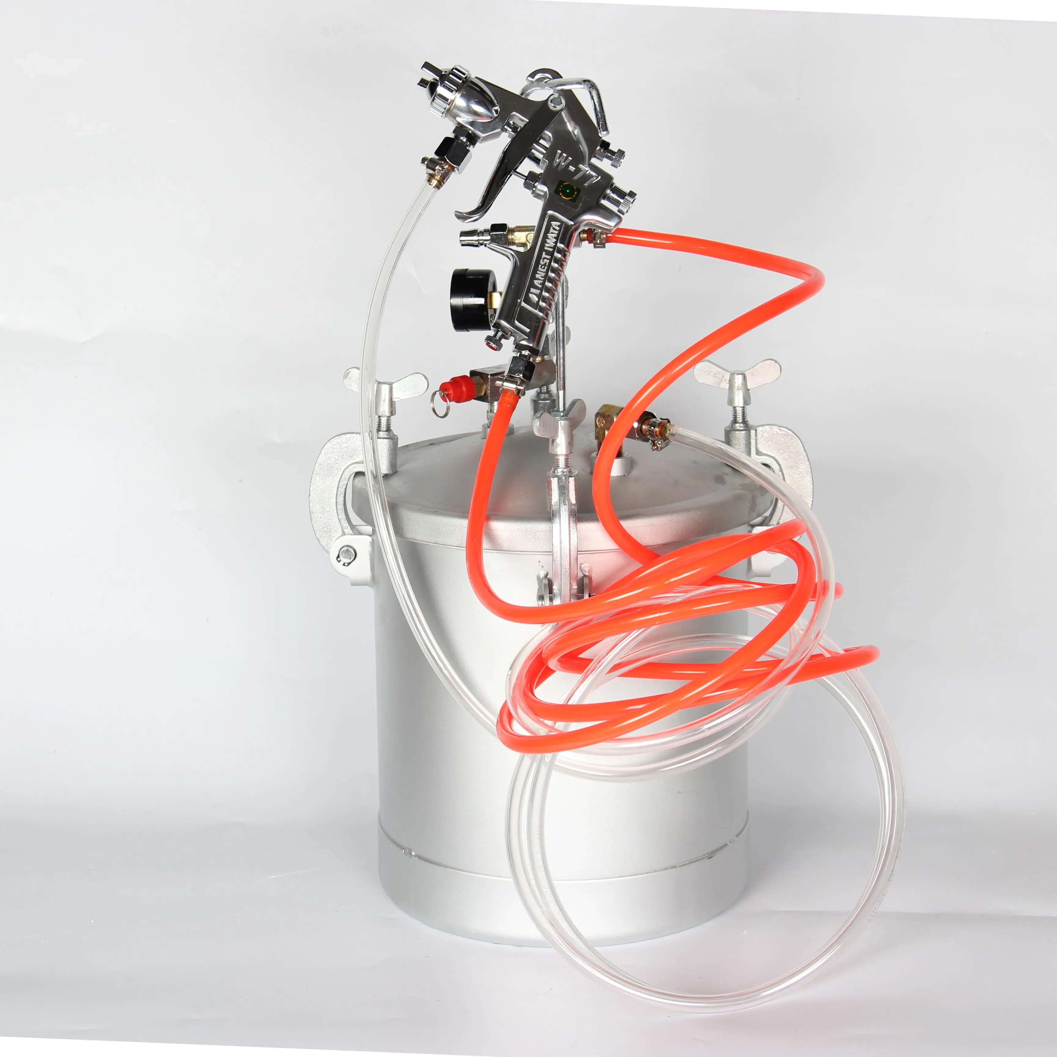 15L  Colorful Paint Spray Gun Pressure bucket Barrel Imitation marble Spray paint gun  airless painting sprayer