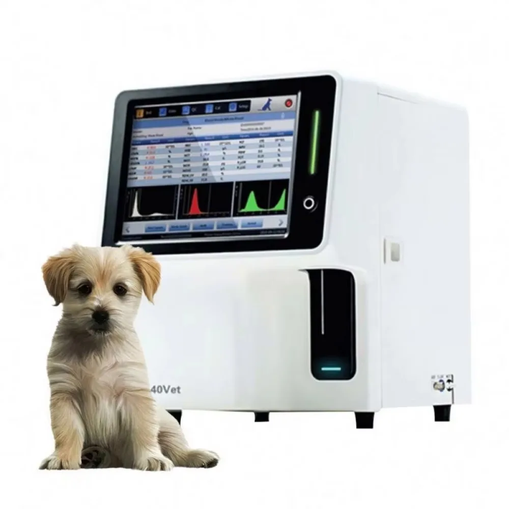 High-quality automated laboratory veterinary analyzer for dogs, cats, horses, pigs, and cattle equipment