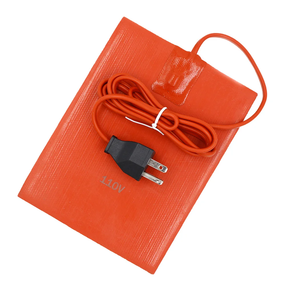 

Oil Heater Silicone Engine Heating Pad Factor Fluid Orange Copper Vehicle Hydraulic