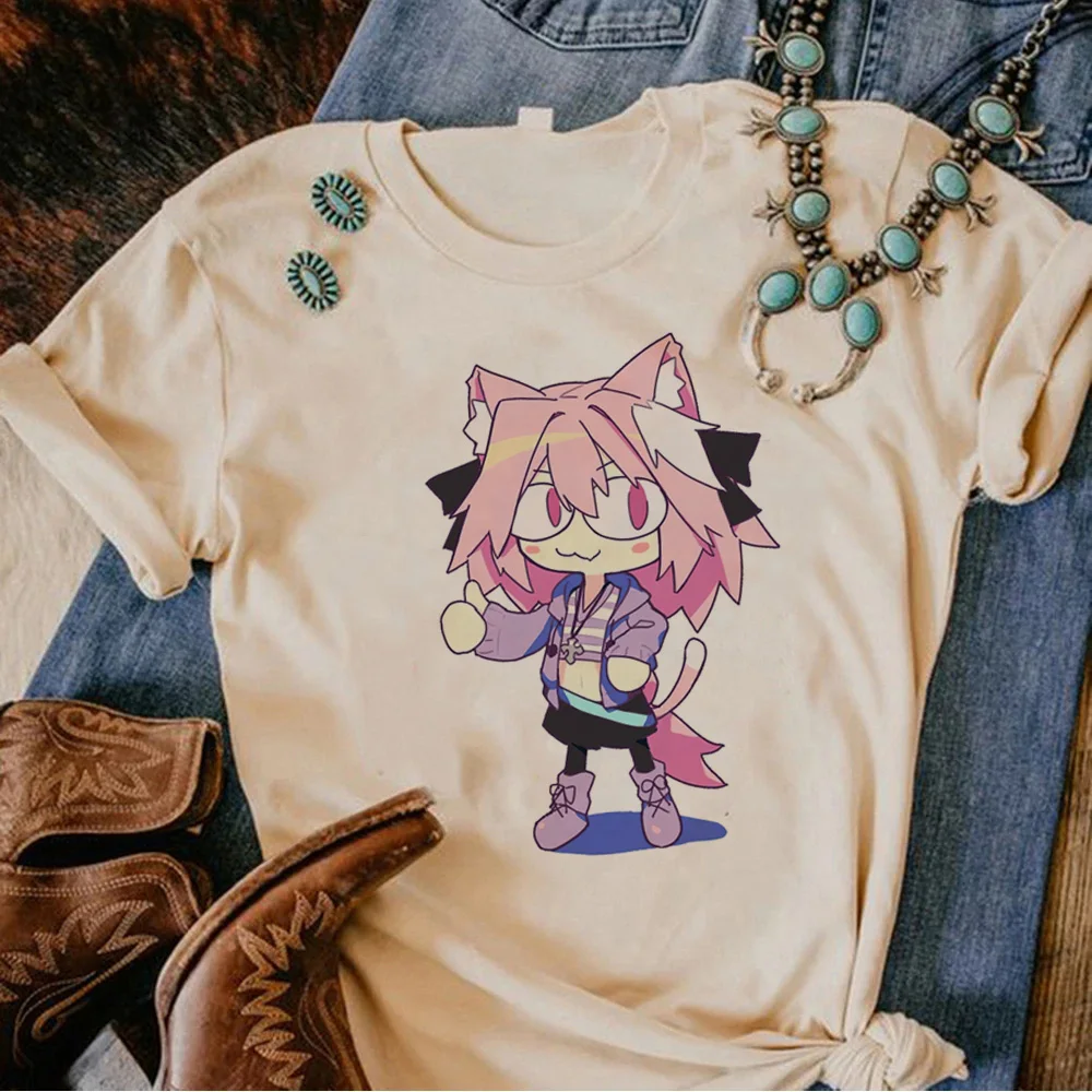 Femboy t-shirts women comic t shirt female y2k clothes