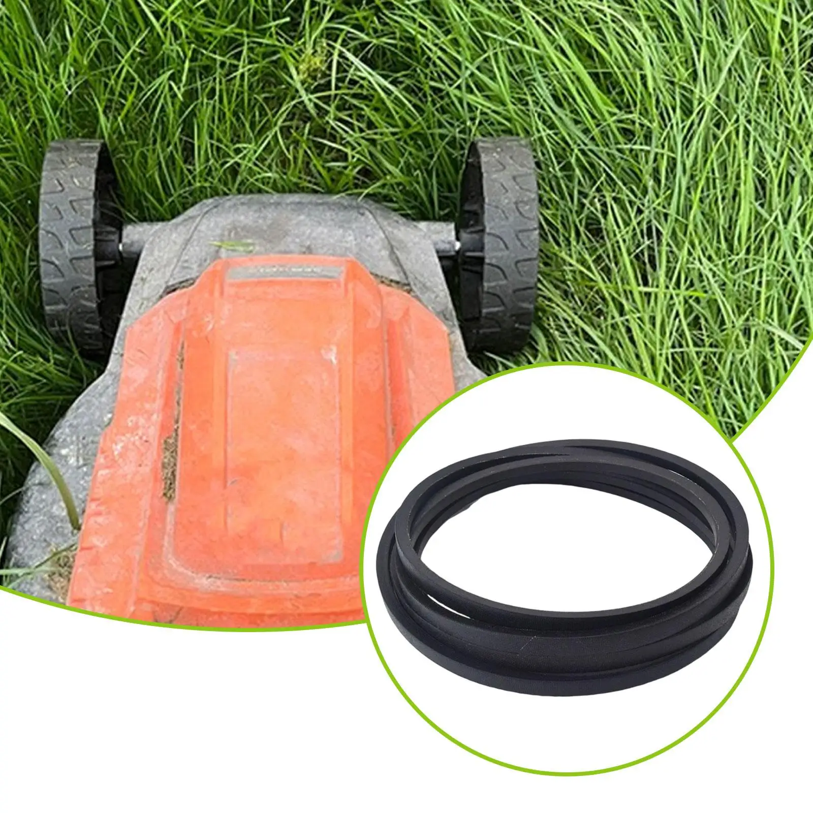 

Lawnmower Drive Belt Rubber Wear Resistant Professional Repair Parts Mower Supplies High Performance Practical 532144959 144959