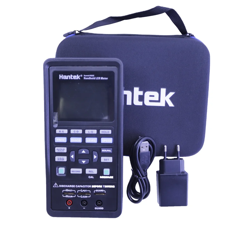 Hantek1833C Handheld Portable Inductance Capacitance and Resistance Measuring Tester Digital LCR Meter