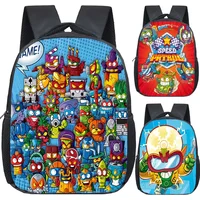 Nueva Mochila Super Zings para guardería, juego de dibujos animados, Mochila Superzings para niños y niñas, mochilas escolares para niños, Mochila diaria para niños