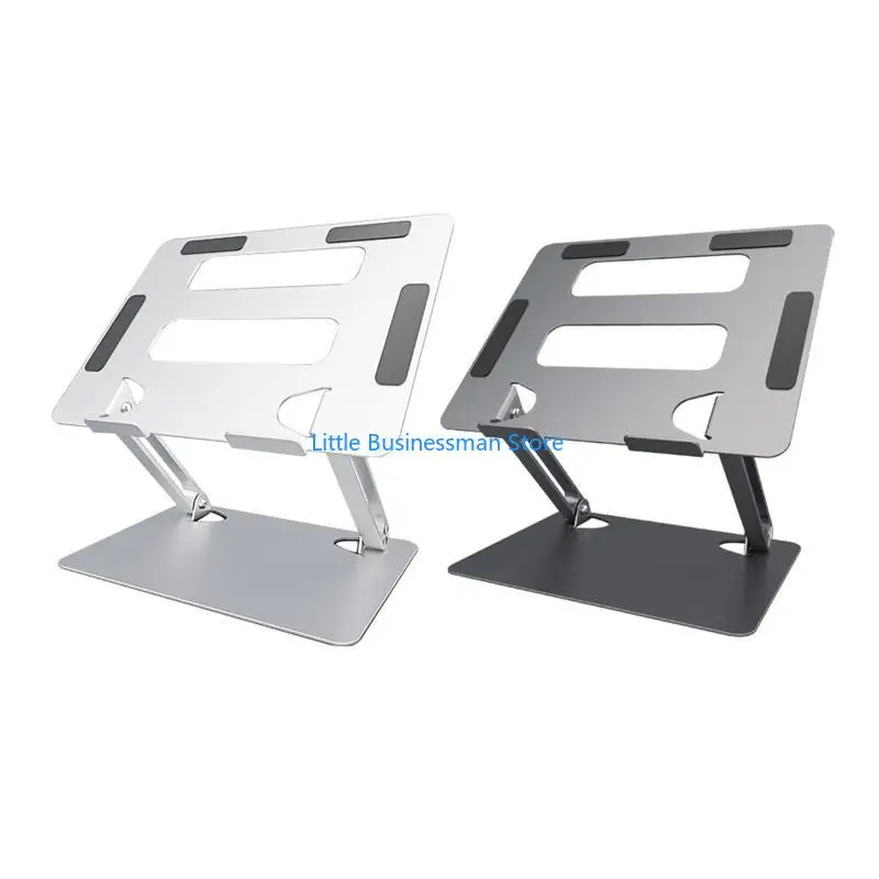 Portable Laptop Holder Foldable Computer Riser Stand Aluminum Adjustable Bracket M76A