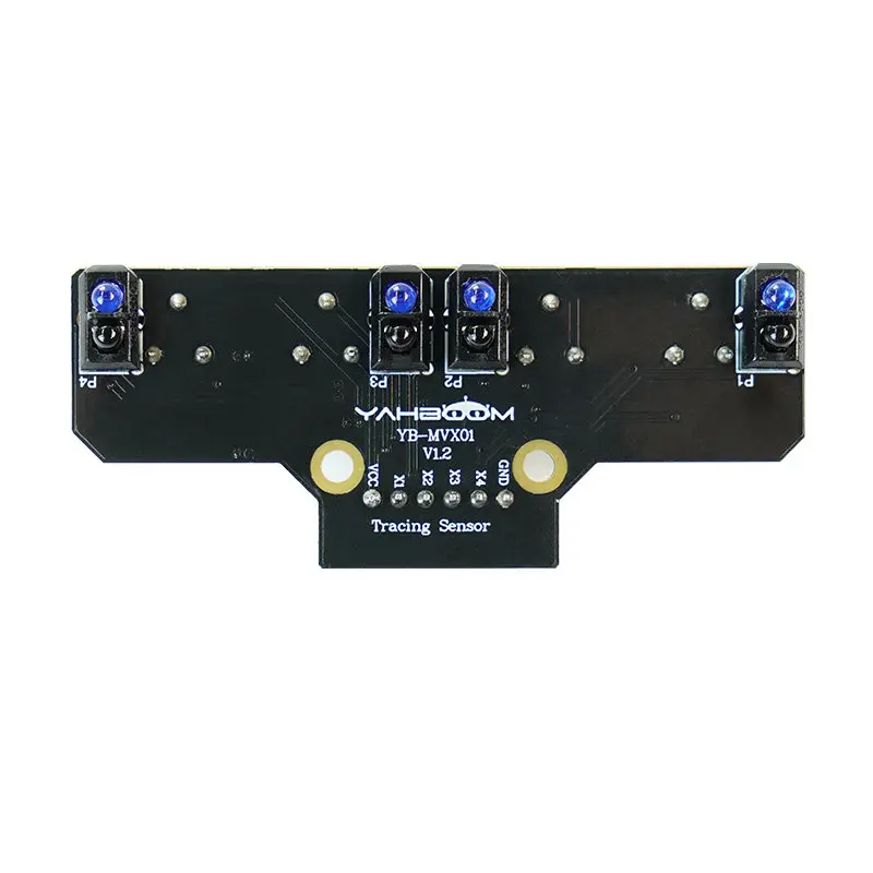 4-channel Line Tracking Sensor Module, Photoelectric Sensor for Smart Car Robot, Infrared Line Follower Module