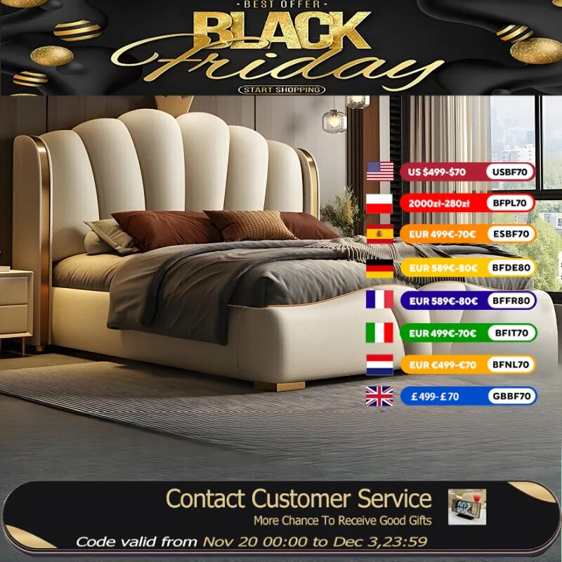 

Minimalist Leather Double Bed Mattress Sheets Modern Storage Double Bed Frame Luxury Cheap Cama Matrimonial Bedroom Furniture