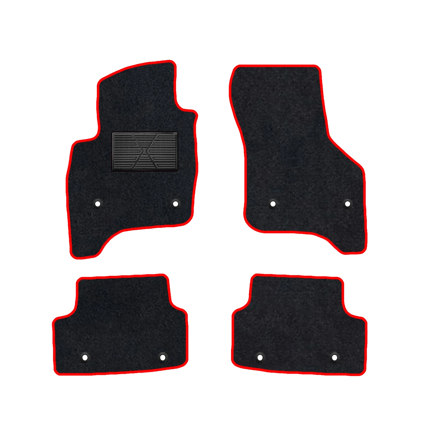 

Car Mats With Buttons For Volkswagen Golf7 MK7 2012-2019 5G New Energy Electronic Power Car-Specific Mats Floor Mats