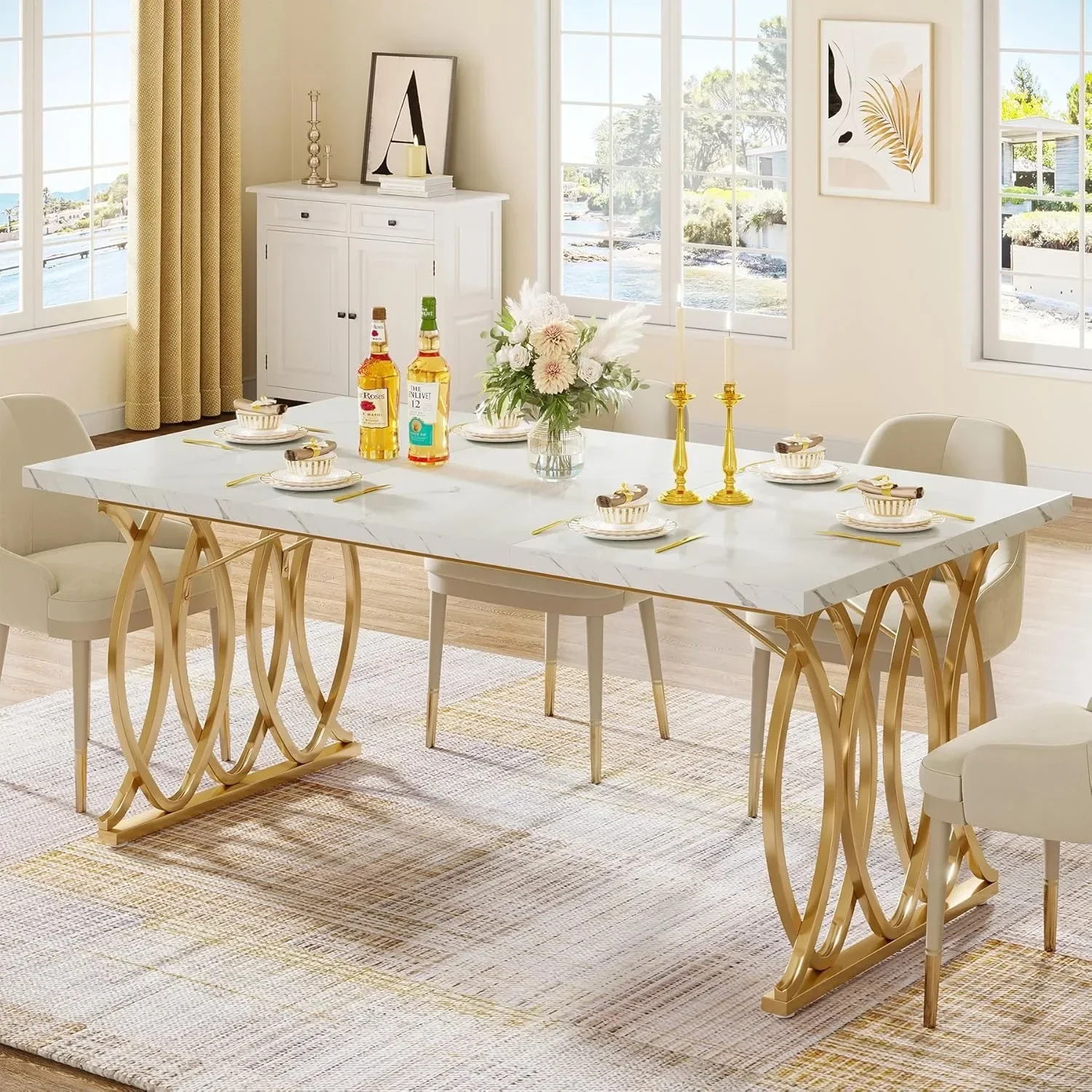 xx-Modern Eco-Friendly LITTLE TREE Dining Table 63