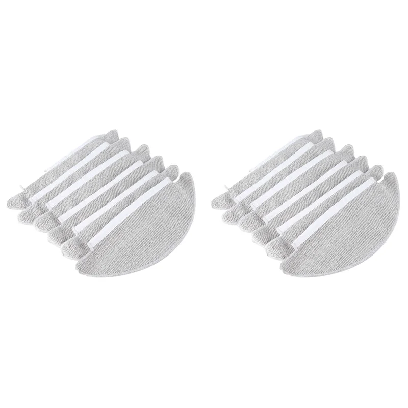 Xiaomi Viomi V5 / V5 Pro Wipes Rags 액세서리 진공 청소기 교체 부품 용 A69T 12Pcs 걸레 천