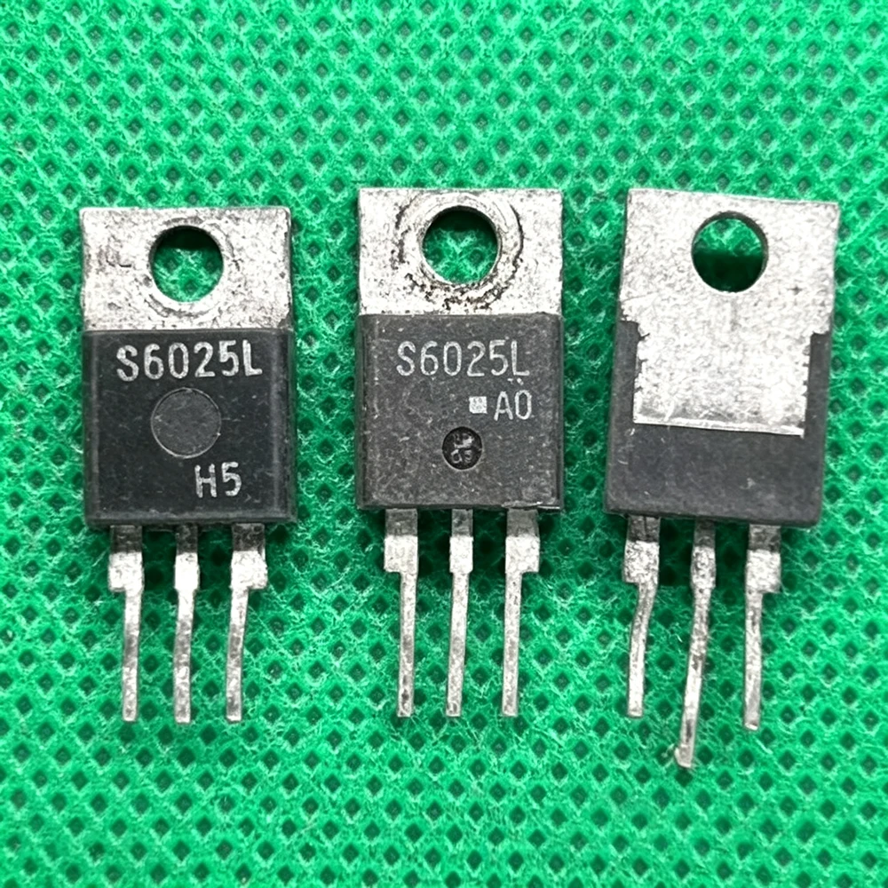 10pcs S6025L TO-220 S6025 25A 600V TO220 In Stock Original disassembly