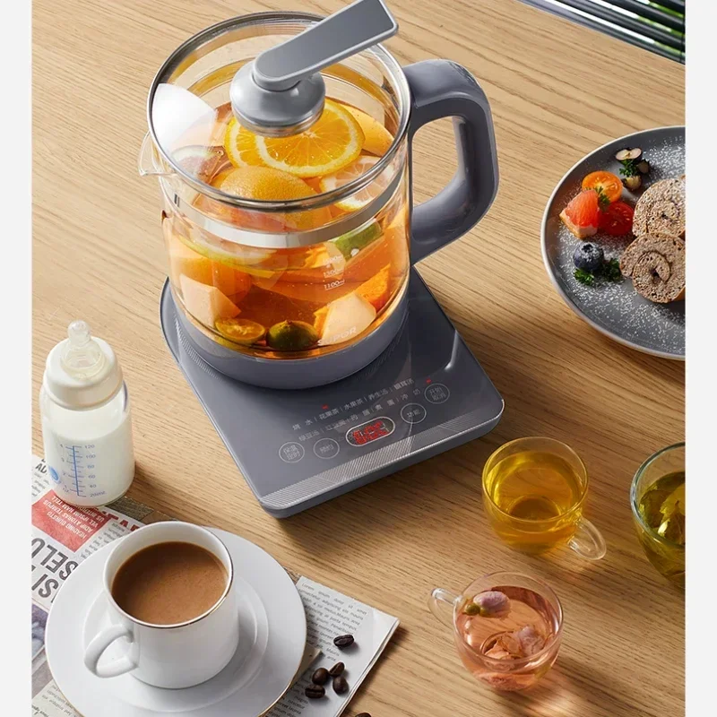 

Automatic Glass Household Multifunctional 220V Tea Cooker Electric Heating Water Boiling Small Office Scented Teapot 전기포트