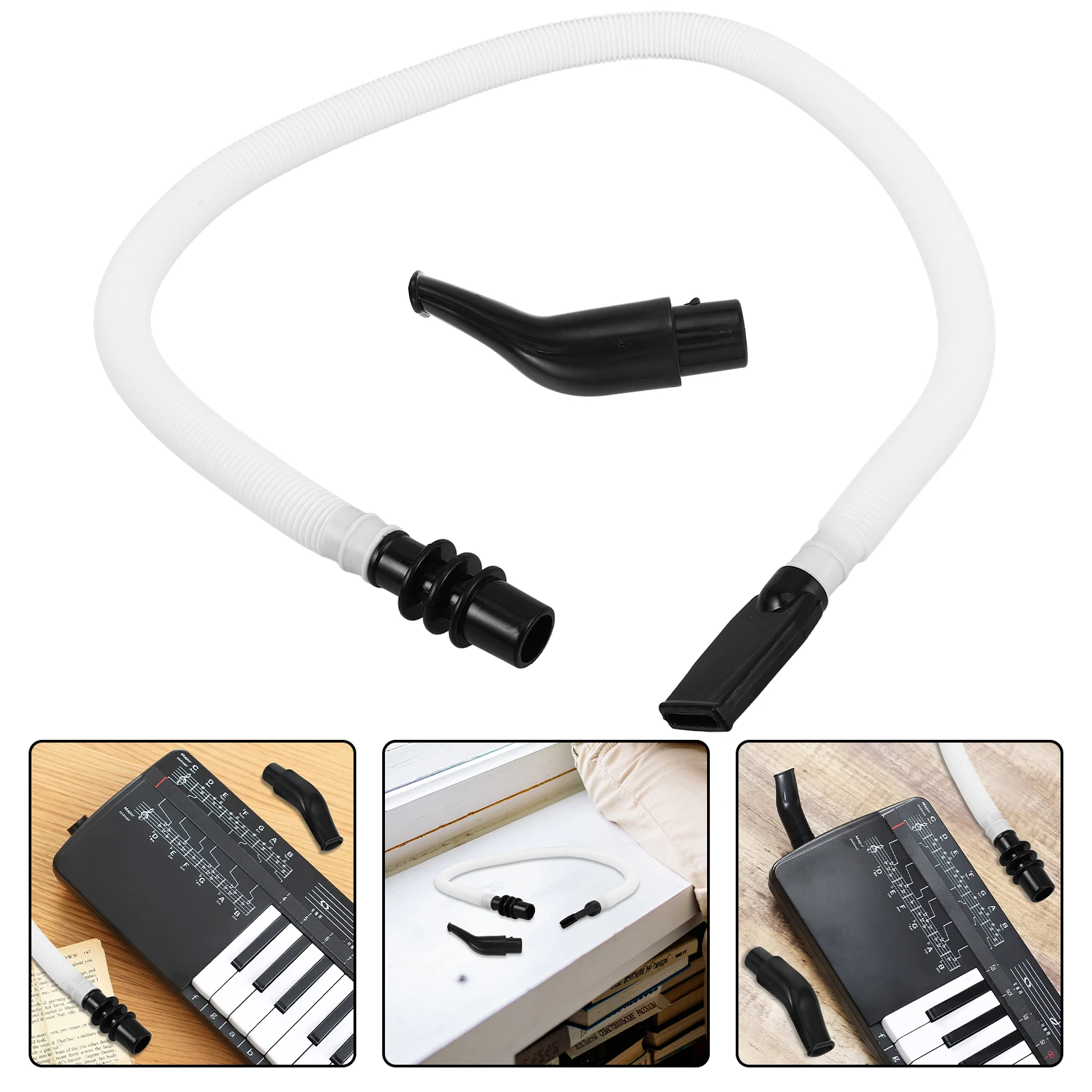 

1 set 1 Set Flexible Plastic Melodica Tube Mouthpiece Universal Pianica Accessory Replacement Air Keyboard Part Music Instrument